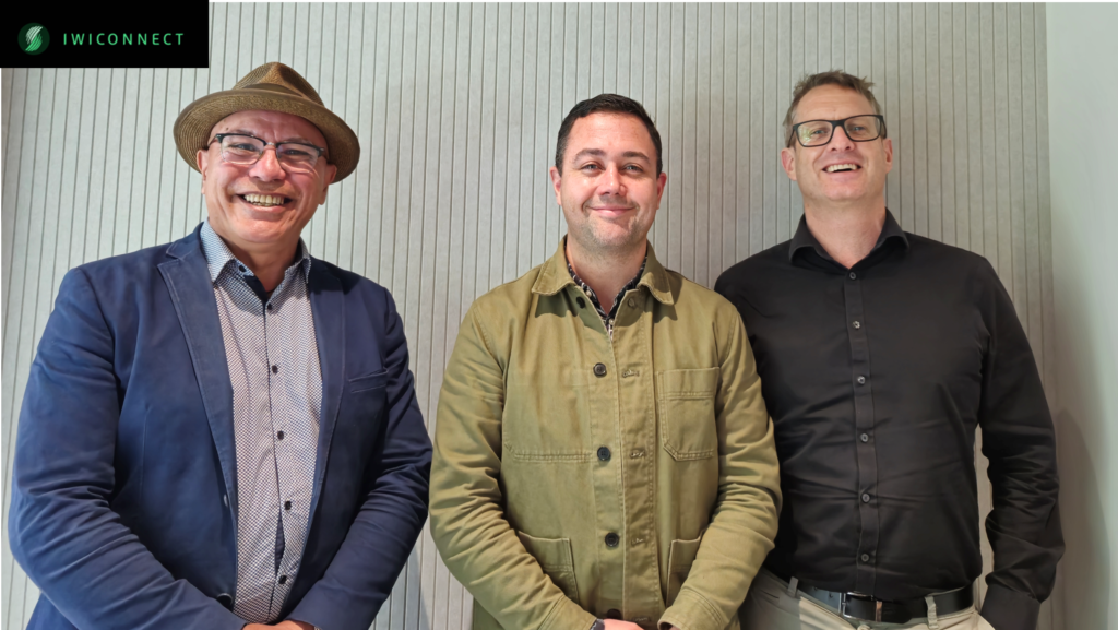 L-R: (David Wise Co-founder & CMO/CPO, Kelly Parekowhai Co-founder & CEO, Steve Tyson Co-founder & COO)
